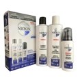 Nioxin System 6 3 Piece Kit Cleanser and Scalp Therapy 10.1 oz and Scalp & Hair Treatment 3.38