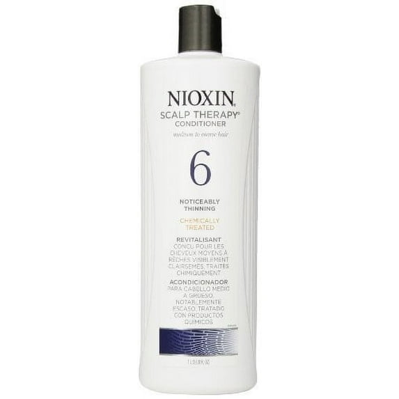 Nioxin System 6 Scalp Therapy Conditioner, 33.8 Oz