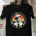 thumbnail image 1 of Nip It In The Bud Funny Quote Barney Fife 80s TV Show Art Unisex T-Shirt, up to size 3XL., 1 of 2