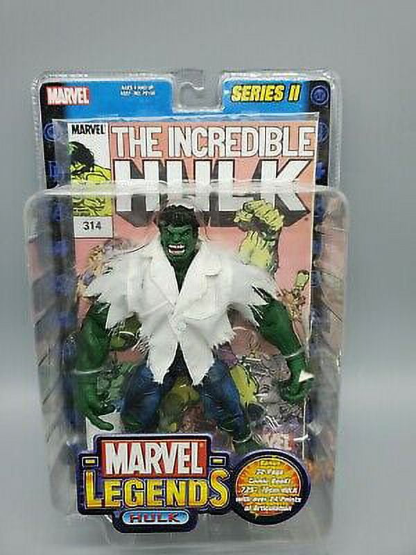 Nip Marvel Legends Hulk Series 2 Collectible Action Figure With Comic Book