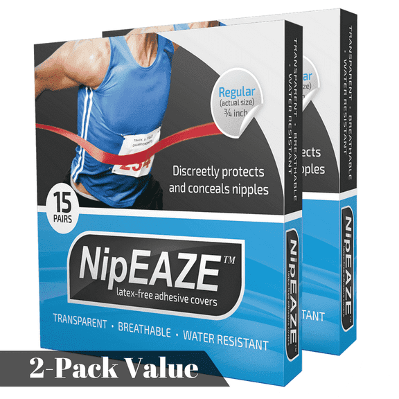 NipEaze Regular 2-Pack [30 pairs]