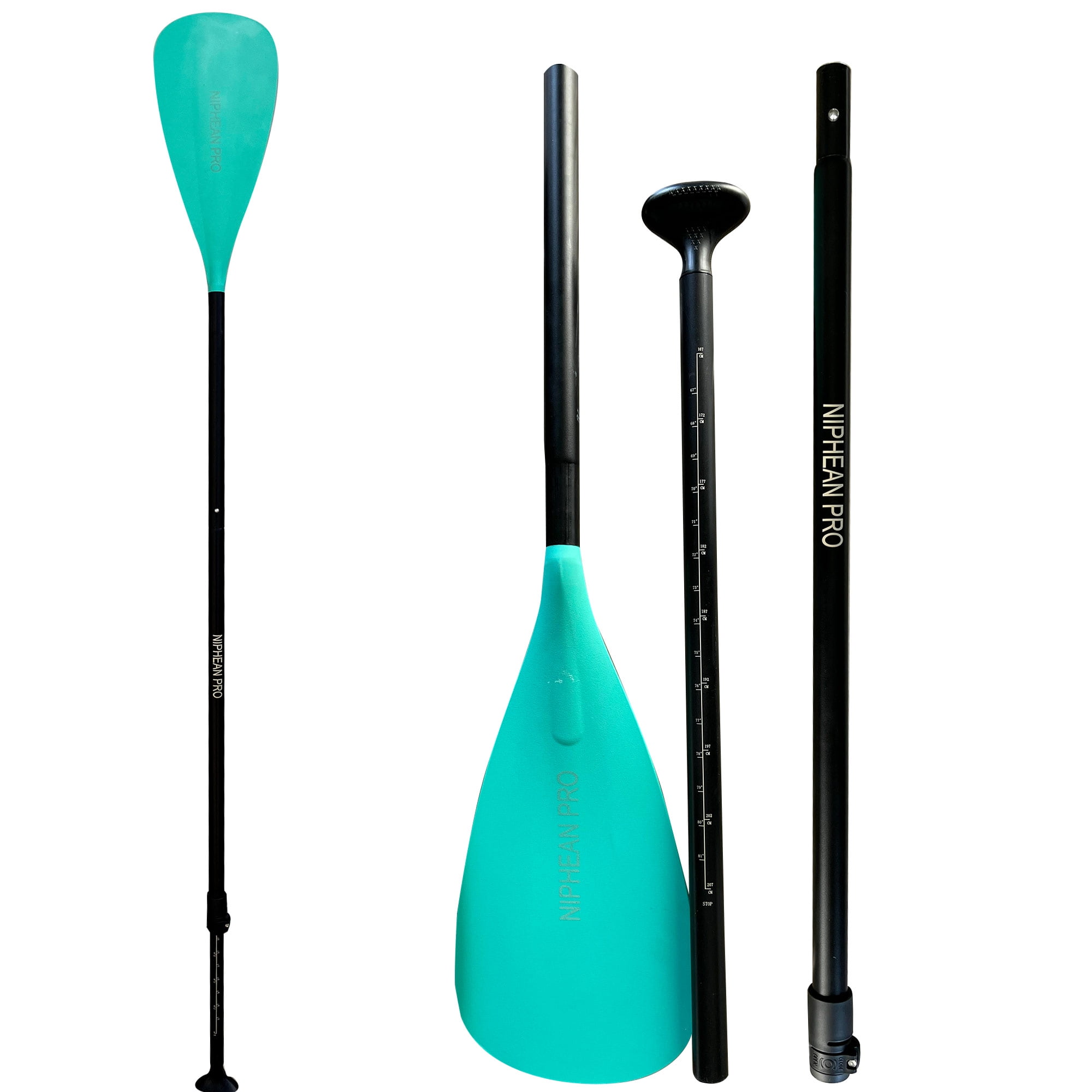 Niphean Pro Sup Paddle, 3Pieces Detachable Floating Paddle Board