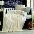thumbnail image 1 of Nipperland Patchwork Natural 6-Piece Crib Bedding Set in Cream, 1 of 1