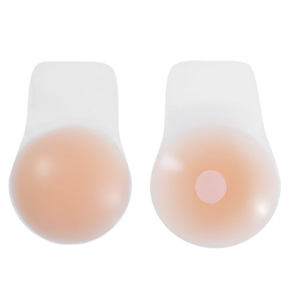 Nipple Covers Adhesive Bra -Sticky Bra for Women Push up, Invisible Strapless Backless Bra Breast Petals Pasties with Microbag - Style:Style 1