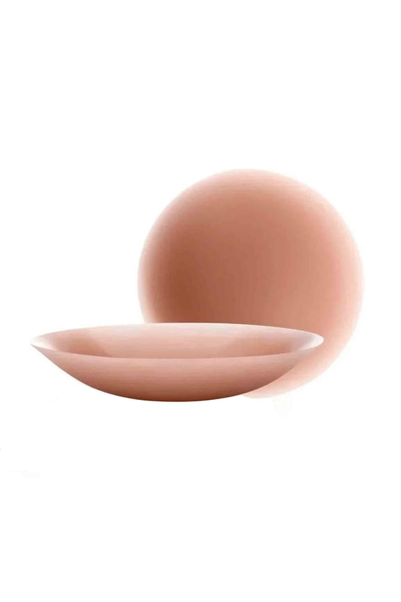 Nipple Covers, Adhesive Nipple Pads, Thin Matte Seamless Bra Alternative, Washable Reusable Skin Grade Comfort 0.25mm Thickness Invisible Backless Dress Compatible