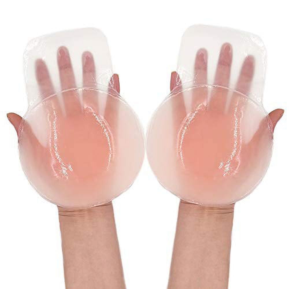 Nipple Covers- Adhesive Silicone Pasties 5.1 Inch Sticky Bra