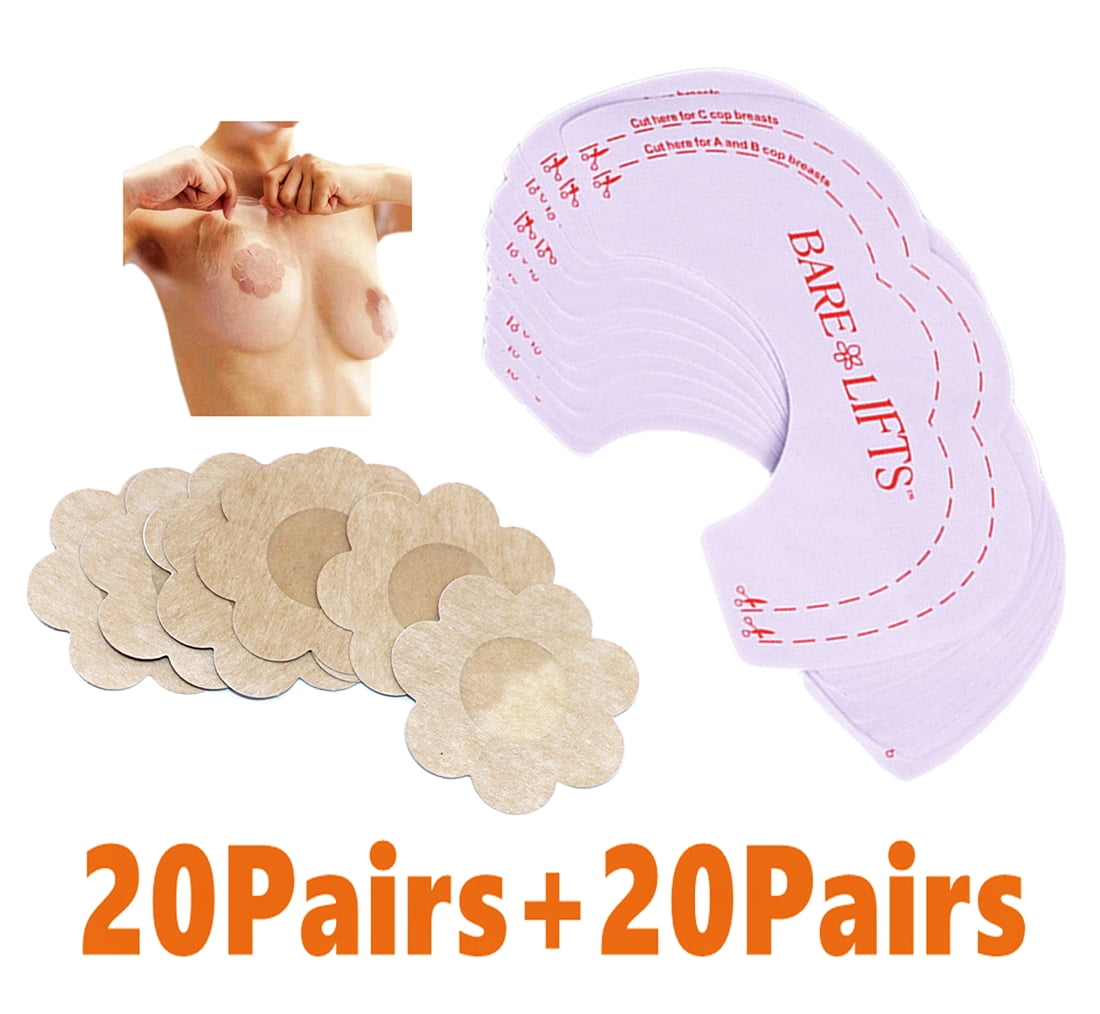 Breast Lifting Tape for Big Breasts Lift Bob Boob Tape Lifting Large Breast  6 Nipple Covers, Invisible Booby Tape for Breast Lift, Plus Size 16.4ft  Nude : : Fashion