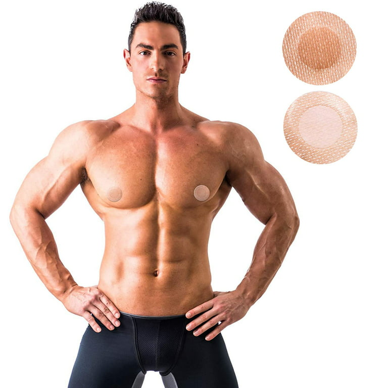 Nipple Covers for Men, Anti-Chafing Nipple Protector Sets, Adhesive Nip  Concealers Bandage, Nipple Tape for Runners 