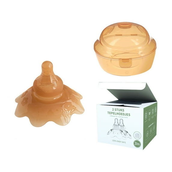 Nipple Shields for Nursing Newborn Petal Nipple Guards Cover for Breastfeeding for Flat or Inverted Sore Nipples