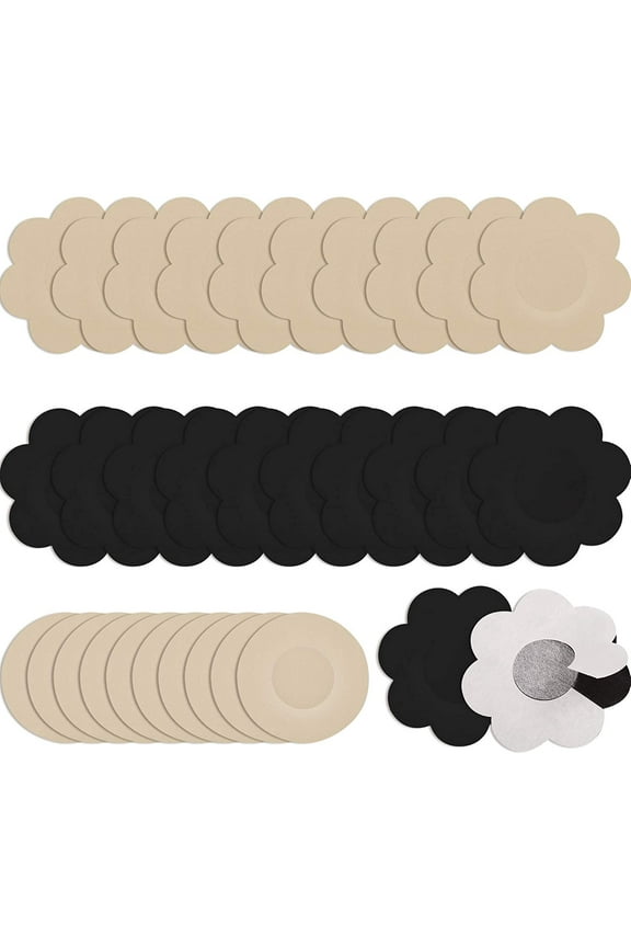 Nipple covers Disposable nipple pasties Self-adhesive nipple covers (30)