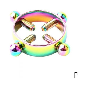 Nipple rings Adjustable Screw Non-Piercing Fake Piercing Sale Jewelry Nice O0W9