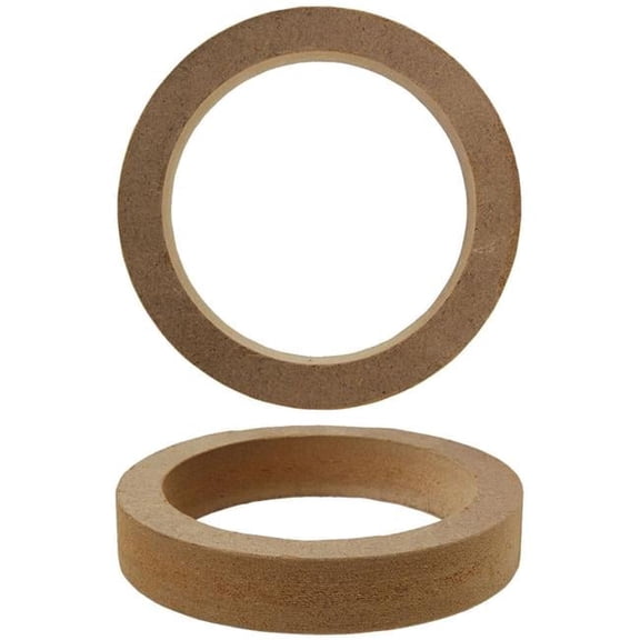 Nippon 4" Speaker Rings made of 3/4" MDF (pair)