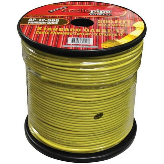 Nippon 500 ft. 14 Gauge Primary Wire, Yellow