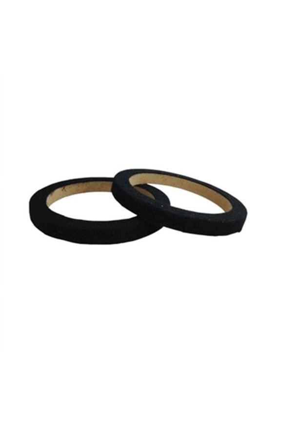 Nippon RING08CBK 8" Wood Speaker Ring With Black Carpet Sold In Pairs