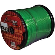 Audiopipe Primary Wire 18-Gauge 500 Foot Spool - Green