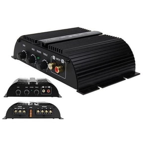 XXX Audio XTM200 2-Channel IC Amplifier, 200W Max Power, Compact Car Audio Amplifier with RCA Inputs & Bass Boost