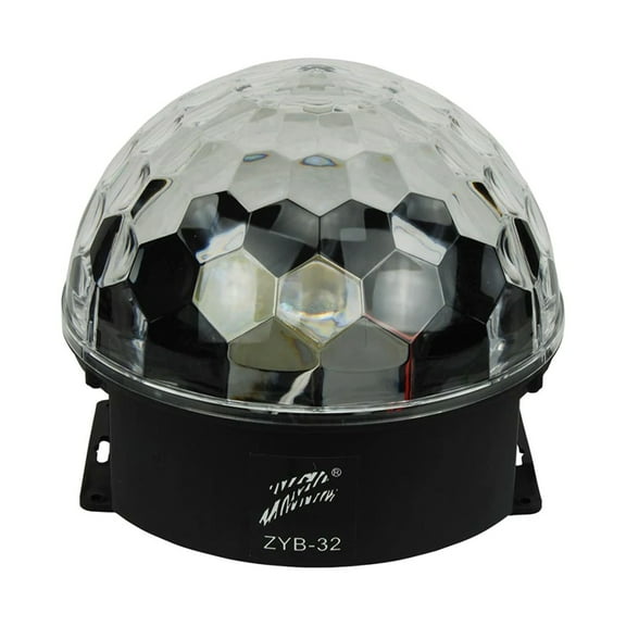 Nippon America Zebra LED Crystal Ball Light with 6 Rings and Water Effect