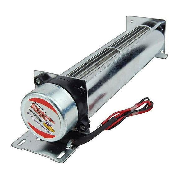 Pipeman's Installation Solution 8 Inch 12 Volt Crossflow Cooling Fan IS-CF812
