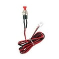 thumbnail image 1 of Nippon push switch with 40" lead wire red, 1 of 3