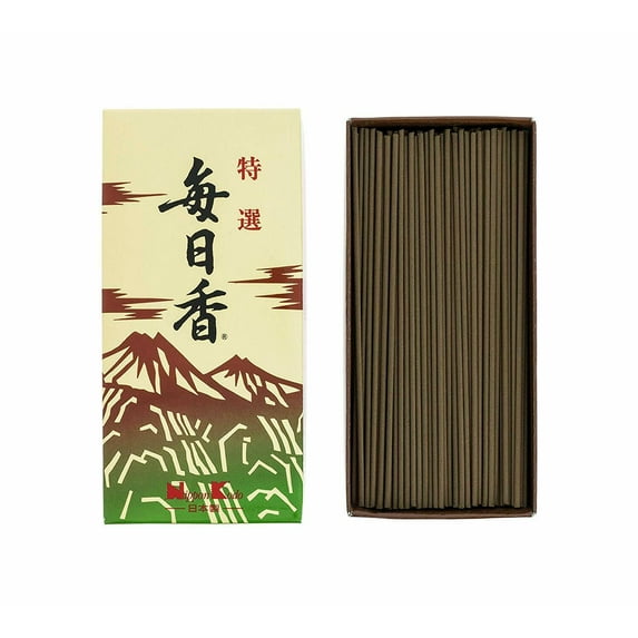 Nippon Kodo Mainichi-Koh Kyara Deluxe Aloeswood Japanese Incense, 300 sticks