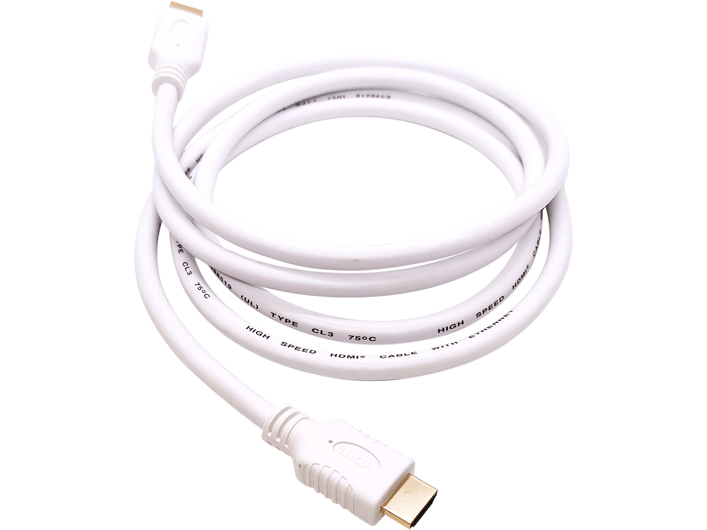 Nippon Labs 4K HDMI Cable 10 ft. HDMI 2.0 Cable (White)