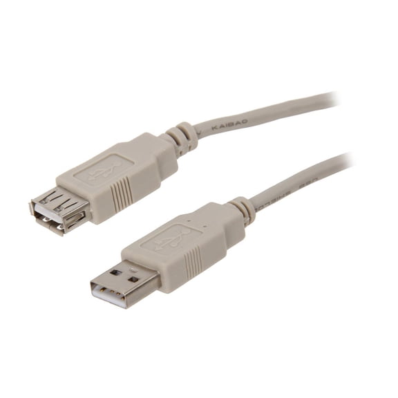 Nippon Labs 6 ft. USB cable A/Male to A/Female extension USB 6ft cable Model USB-6-MF 6 feet