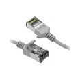 thumbnail image 1 of Nippon Labs 60CAT8-2-30GY 2 ft. Cat.8 U/FTP Slim Ethernet Network Cable Gray 30AWG - Latest 40Gbps 2000Mhz RJ45 Patch Cord, 1 of 2