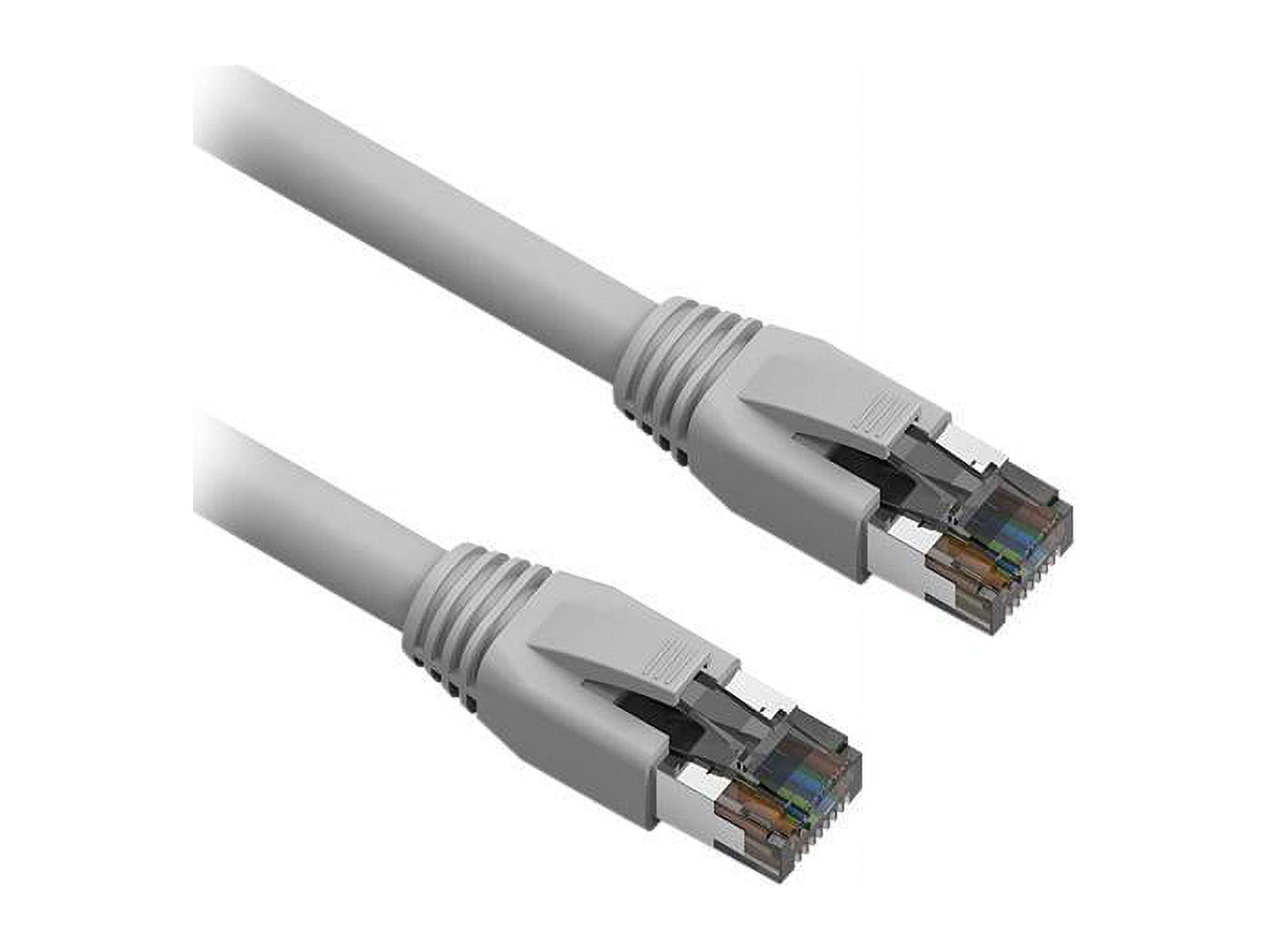 Nippon Labs 60CAT8-25-24GY Cat 8 Ethernet Cable 25 feet - Gray | 2GHz, 40G, 24AWG, S/FTP