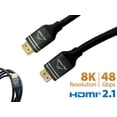 thumbnail image 1 of Nippon Labs 8K HDMI Cable 3ft. HDMI 2.1 Cable Real 8K, High Speed 48Gbps 8K(7680x4320)@60Hz, 4K@120Hz Dolby Vision, HDCP 2.2, 4:4:4 HDR, eARC Compatible with Apple TV, Samsung QLED TV - HDMI-8K-3, 1 of 8