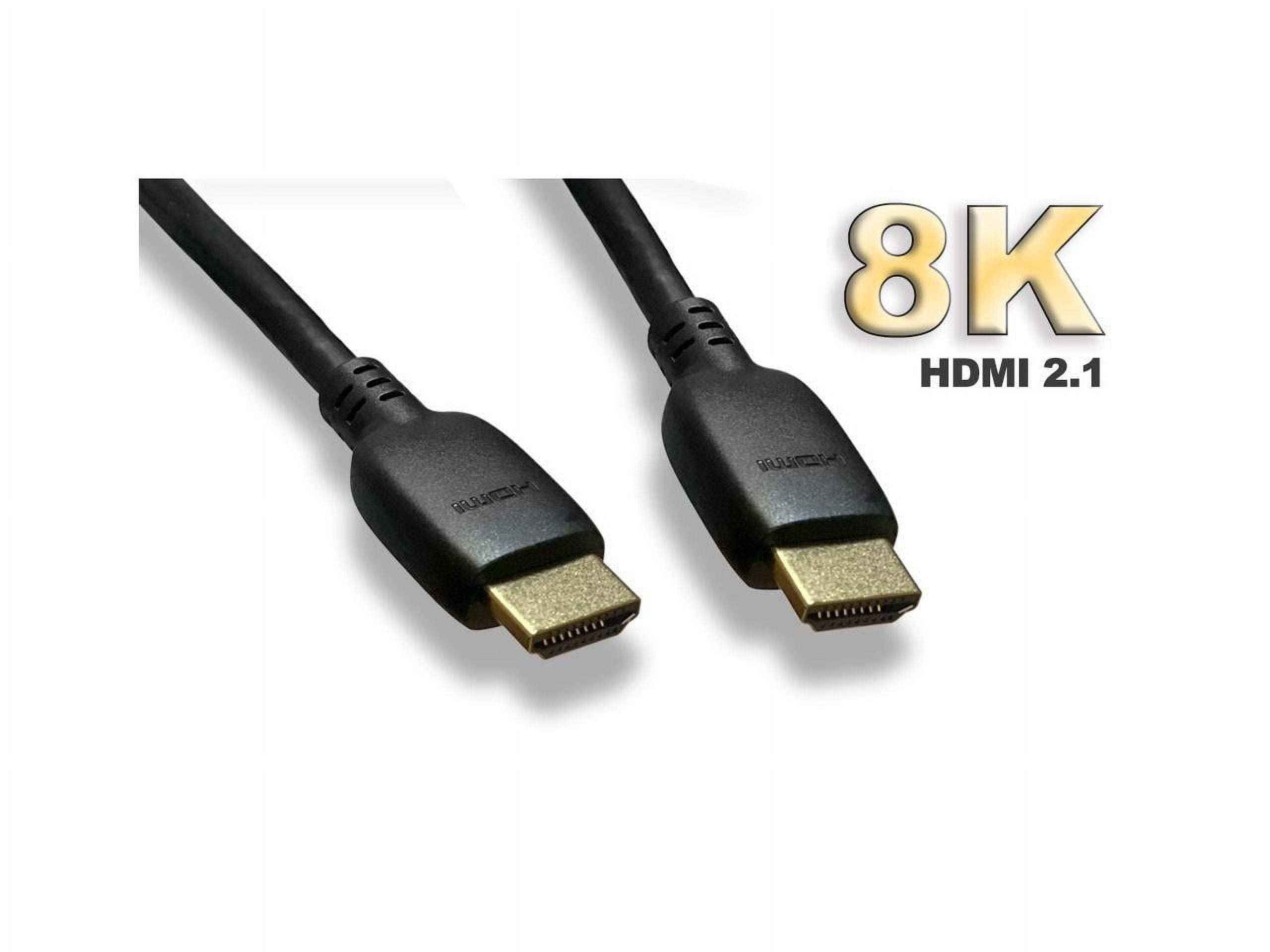 Nippon Labs 8K HDMI2.1 Cable (Anti-Static Bags), 15ft. Supports 8K@60Hz & 4K@120Hz, Up to 48Gbps High Speed HDMI 2.1 AM to AM Cable, Ultra Certificated, 30HM8K-10HM-V218K-15