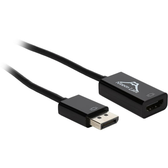 Nippon Labs AD-DP-HDMI-EYE 6" DP1.2 to HDMI Active Adapter, 4K, Eyefinity Supports