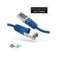 thumbnail image 1 of Nippon Labs Cat7 Shielded (SSTP) 600MHz Ethernet Network Booted Cable, 26AWG 1 Feet Gigabit LAN Network Cable RJ45 High Speed Patch Cable, Blue, 60CAT7-1BL, 1 of 4