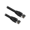 thumbnail image 1 of Nippon Labs Cat8 RJ45 0.5FT Ethernet Patch Internet Network LAN Cable, Indoor/Outdoor, 24AWG, Shielded Latest 40Gbps 2000Mhz, Weatherproof S/FTP for Router, PS4, PS5, Xbox, PoE, Switch, Modem (Black), 1 of 3