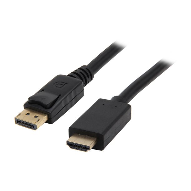 Nippon Labs DP-HDMI-15 15 ft. DP DisplayPort to HDMI Converter Cable ...