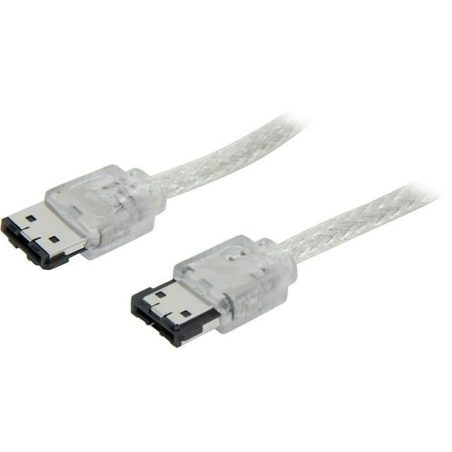 Nippon Labs ESATA3-EXS-3-llSL 3 ft. eSATA III(Type I) Male to Male Cable, Silver