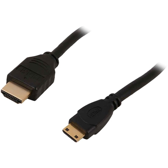 Nippon Labs MHDMI-10 10 ft. Premium HDMI Male to Mini HDMI Male Adapter Cable, Black