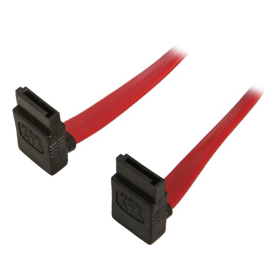 Nippon Labs SATA-1RR Premium 1M (3.28 ft.) SATA Cable with 2 Right Angle Connectors for SATA I and SATA II Hard Drive