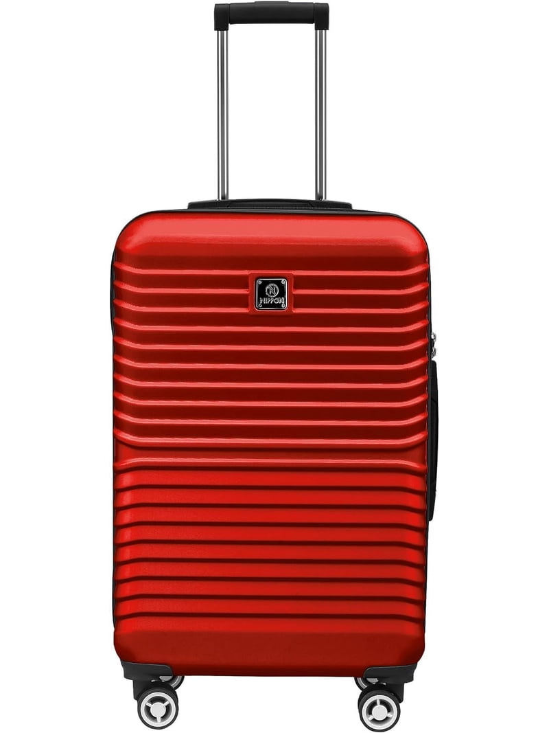 ノアール Nippon Luggage Nomad Rolling Hardside Spinner Suitcase with Wheels