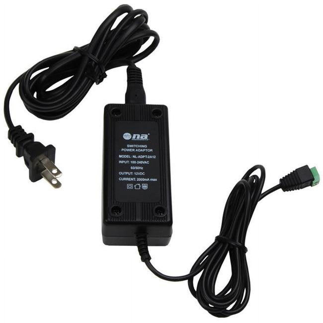 Nippon NLADPT2A12 AC 120V Input to DC 12V Output Power Adapter ...
