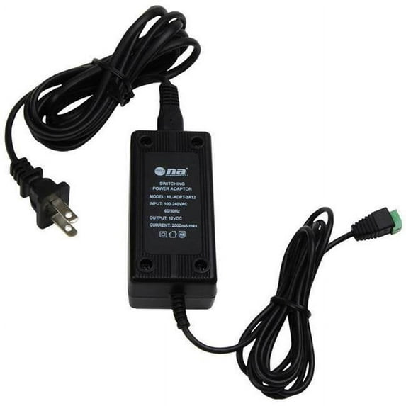 Nippon NLADPT2A12 AC 120V Input to DC 12V Output Power Adapter