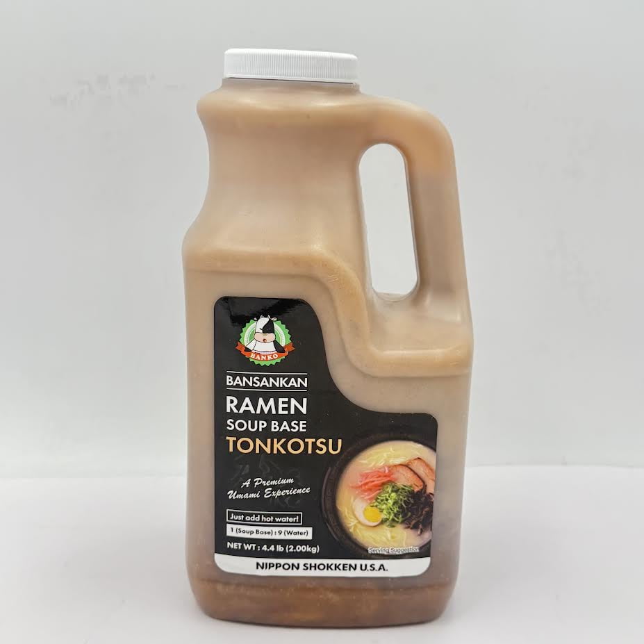 Nippon Shokken Bansankan Ramen Soup Base Tonkotsu Style 4.4lb/(2.00kg)