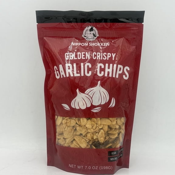 Nippon Shokken Golden Crispy Garlic Chips 7oz/(198g)
