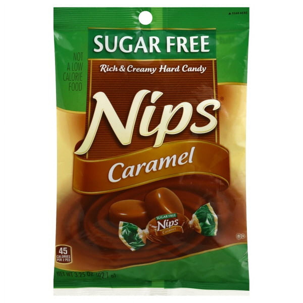 Nips Caramel Sugar Free 12/3.25 Oz
