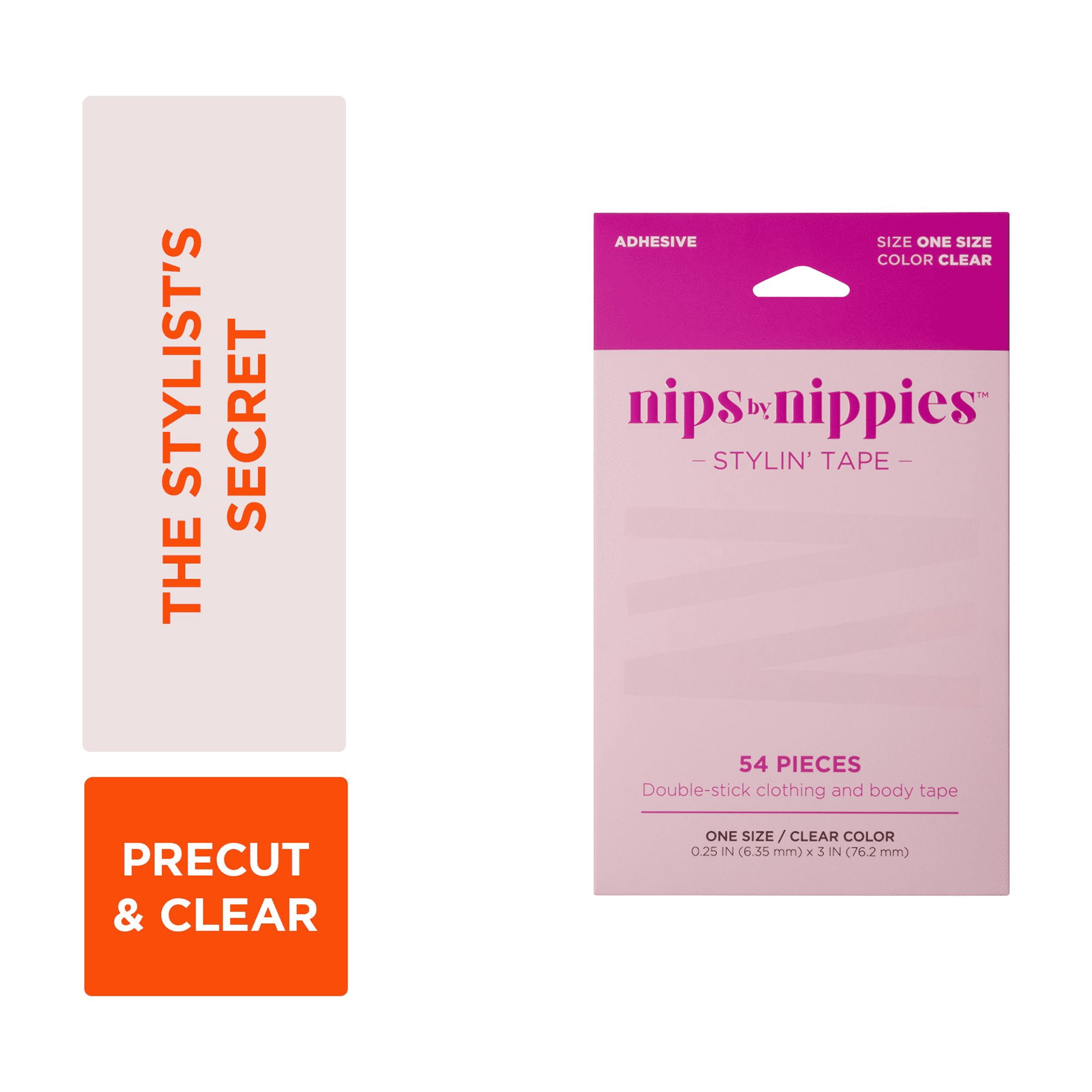 Nips by Nippies Women's Double-Stick Invisible Stylin' Tape for Clothing and Body
