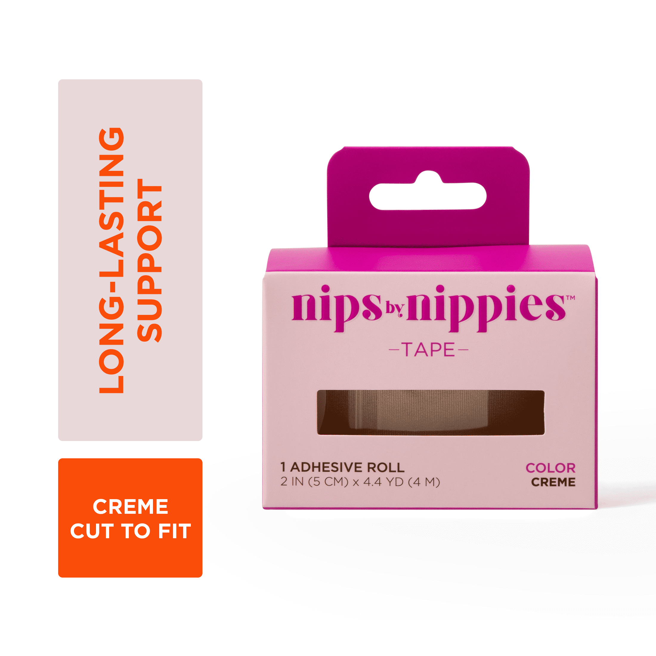 Nips by Nippies Women's Breast Tape Roll, 2-inch for Skin and Body