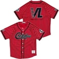 thumbnail image 1 of Nipsey Hussle Crenshaw Victory Lap Headgear Classics Embroidered Baseball Jersey (X-Large, Red), 1 of 8