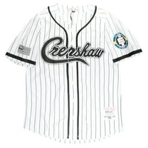 Nipsey Hussle Crenshaw Victory Lap Men's Headgear Classics Embroidered Baseball Jersey (Small, White)