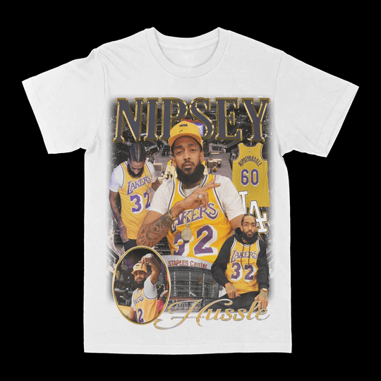 Nipsey hussle lakers shirt online