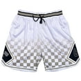 thumbnail image 1 of Nipsey Hussle Men Headgear Classics Victory Lap 60 Embroidered Basketball Shorts (X-Large, White), 1 of 5