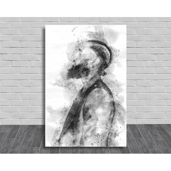 Nipsey Hussle Poster, Canvas Wrap, Kids Room, Man Cave, Woman Cave, Game Room